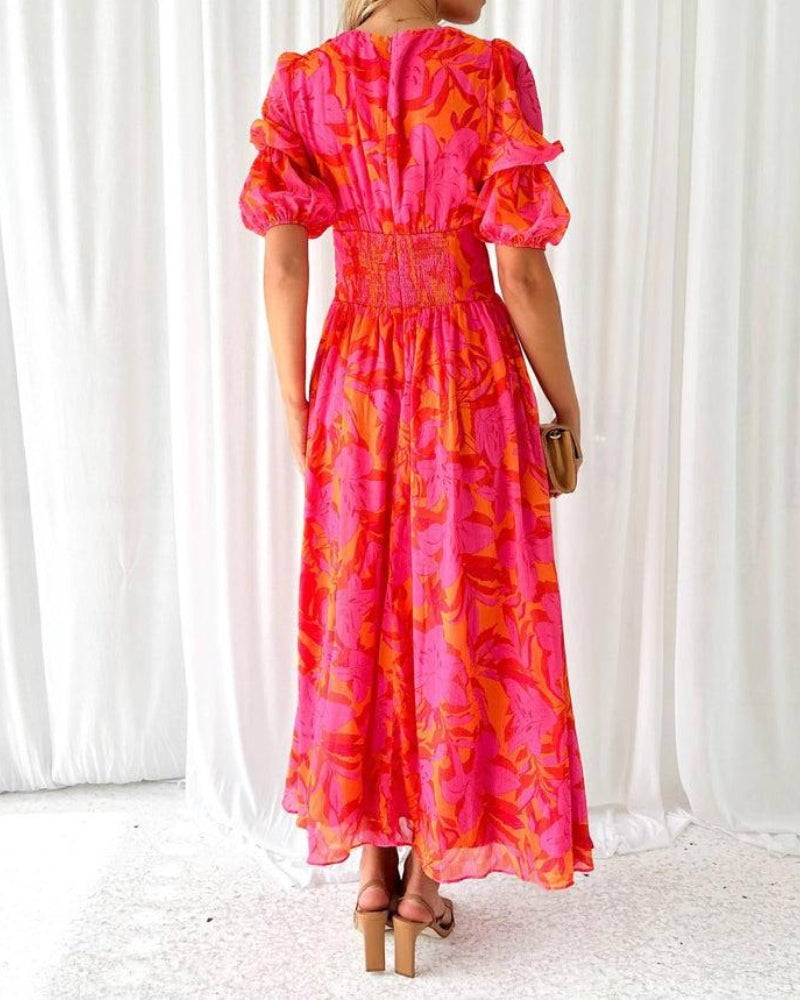 Sunset Bloom Dress