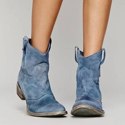 Destiny – Bottines Cowboy Vintage